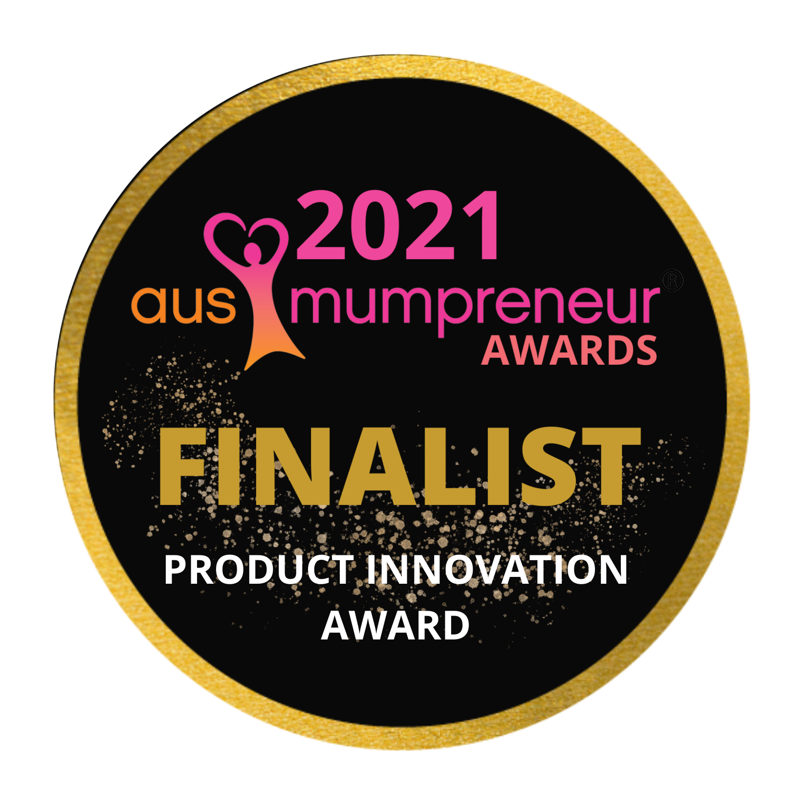 AusMumpreneur Awards 2021 Finalist Product Innovation Award Badge